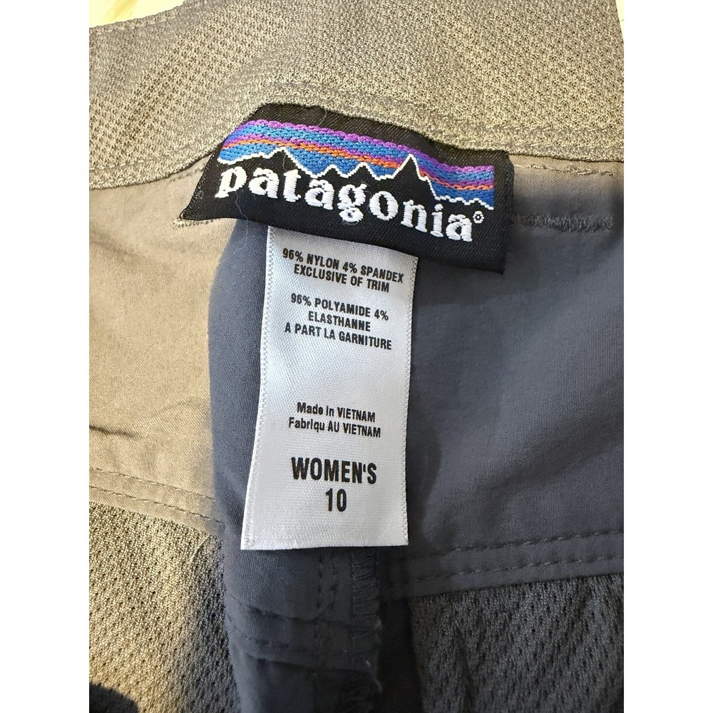 Patagonia Women Rock Guide Zip-Off Hiking Pants Size 10 Convertible UPF 40 NWT - Picture 4 of 11